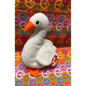 Ty Beanie Babies Gracie The Swan Bird (Retired)